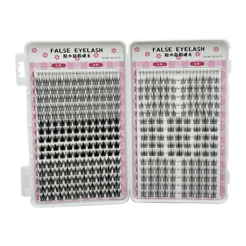 32 filas mixtas falsas pestañas pestañas libro natural sol flower trilogía perezosa falsa vitalidad otoño hoja de arce pestañas al por mayor