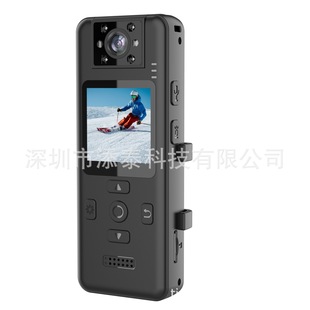 Wifi Handheld Recorder 4K Ultra-Clear Camera Infrared Night Vision Back Clip Camera Detachable Battery Lens Rotation
