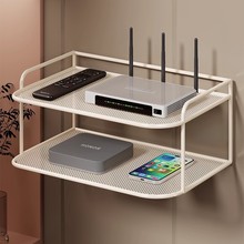路由器机顶盒托架摄像头置物架墙上壁挂式免打孔监控器路由器支架