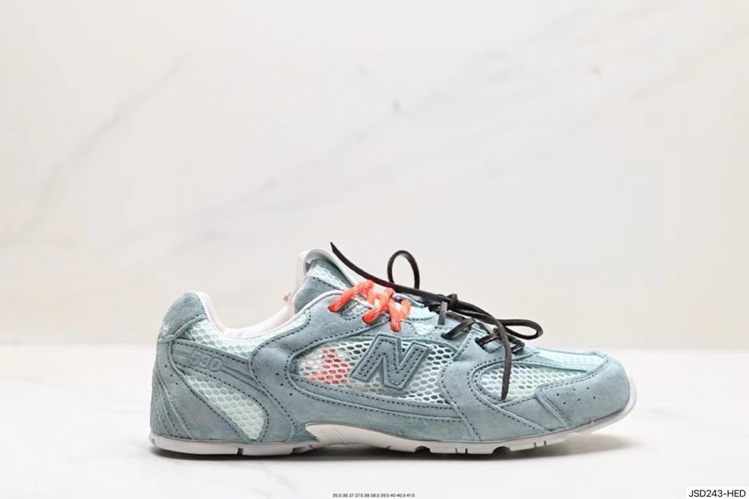 Light blue mesh (import high mercerized calf hair)