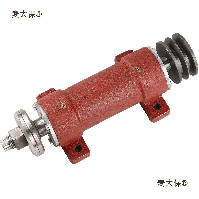 简易木工台锯主轴 台剧座轴总成台锯轴 推台锯剧剧轴座轴承