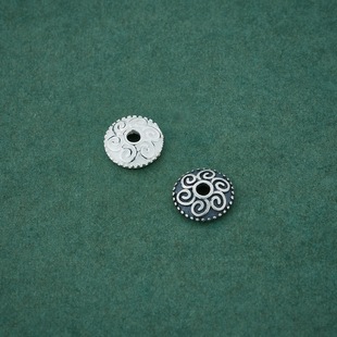 S925���y���и�����L��녻��y����DIY�ֹ�����ˮ����朸�Ƭ��ñ