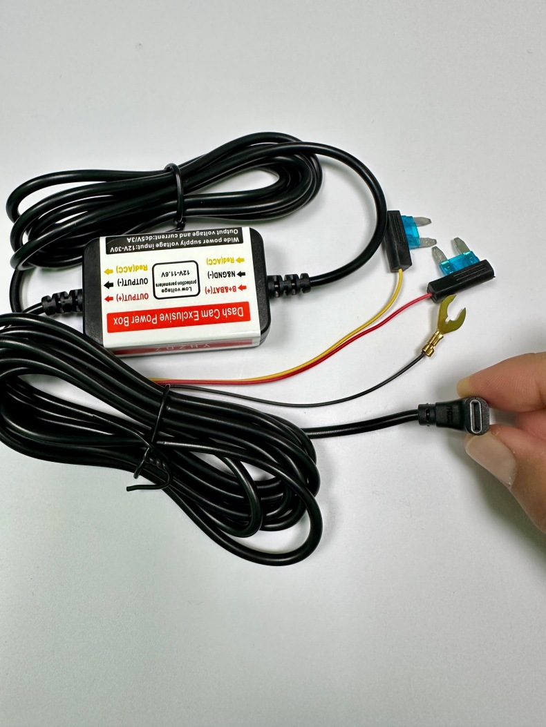 Wholesale Dashcam-Specific Voltage Reduction Cable, Car Power Bank Charging Cable, Low Voltage Protection Cable, Power Outage Protection Cable