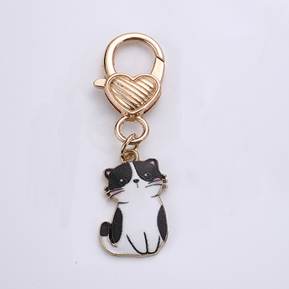 귀여운 고양이 흑백