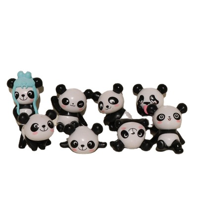 undefined8 panda a doll Doll automobile Decoration Scenic spot gift Doll Refrigerator sticker panda doll PVC Toysundefined