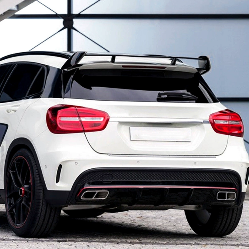 Подходит для Mercedes-Benz GLA-class x156 gla180 200 gla45 amg 2014-19 хвостовая крыло верхнее крыло модификации