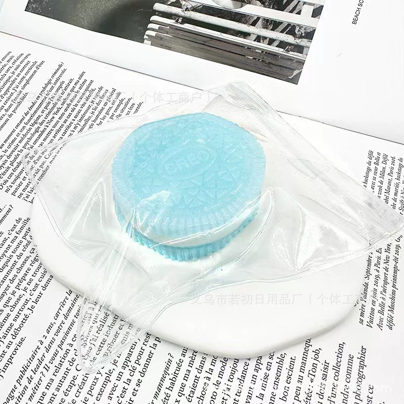 Реалистичная игрушка-слизь Oreo‑style Slime Toy, пищевые игры, анти‑стресс, несколько цветов и текстур