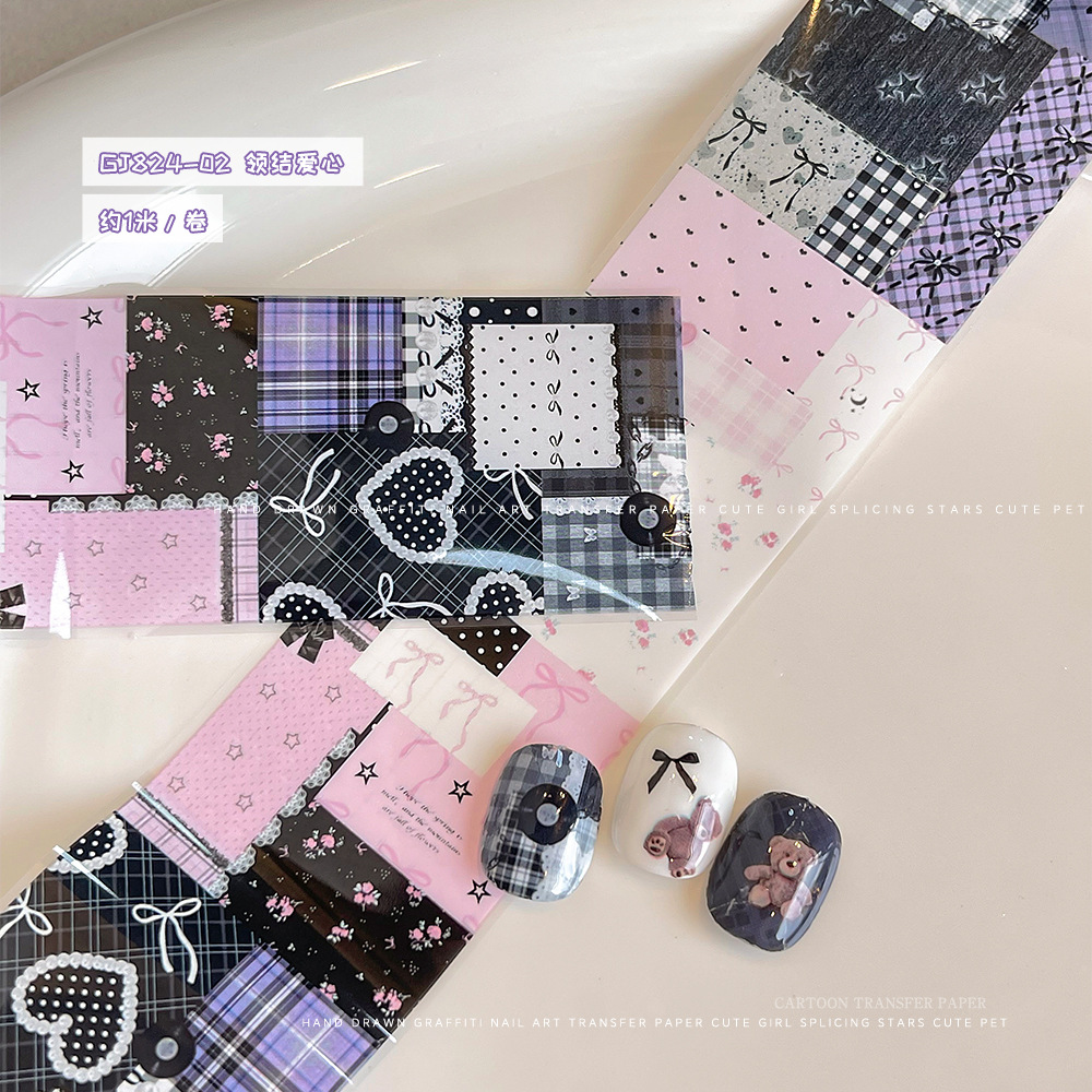 나비넥타이 하트 (GJ824-02)