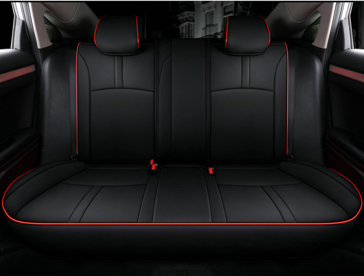 554 Civic-Specific Seat Covers for Models 16-25, All-Season Full-Cover Car Seat Cushions