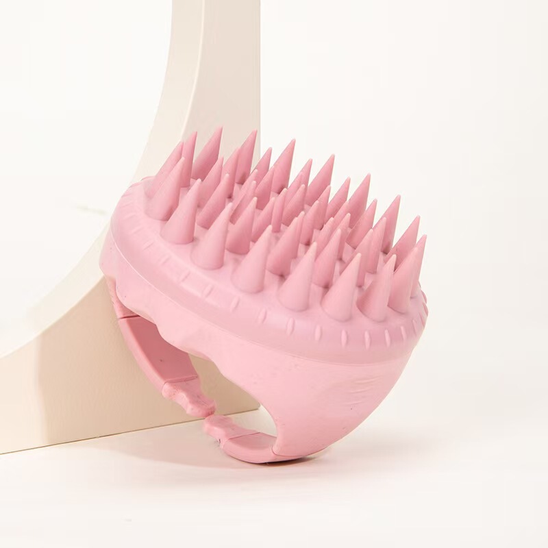 新型麦わら洗髪ブラシの取っ手を厚くして、転んだりしないようにします。|undefined