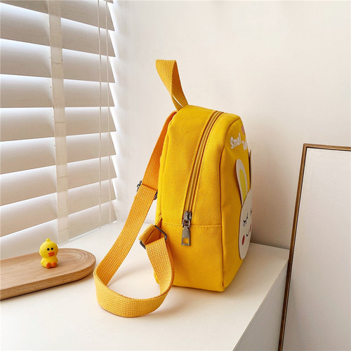 Children's Bags 1-3-5 Years Old Girls Canvas Backpack Cute Cartoon Girl Backpack Baby Kindergarten School Bag