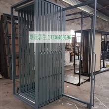 鑫烽抽拉木板木门展架 卫浴门翻页展柜 衣柜门展具木门推拉展示架