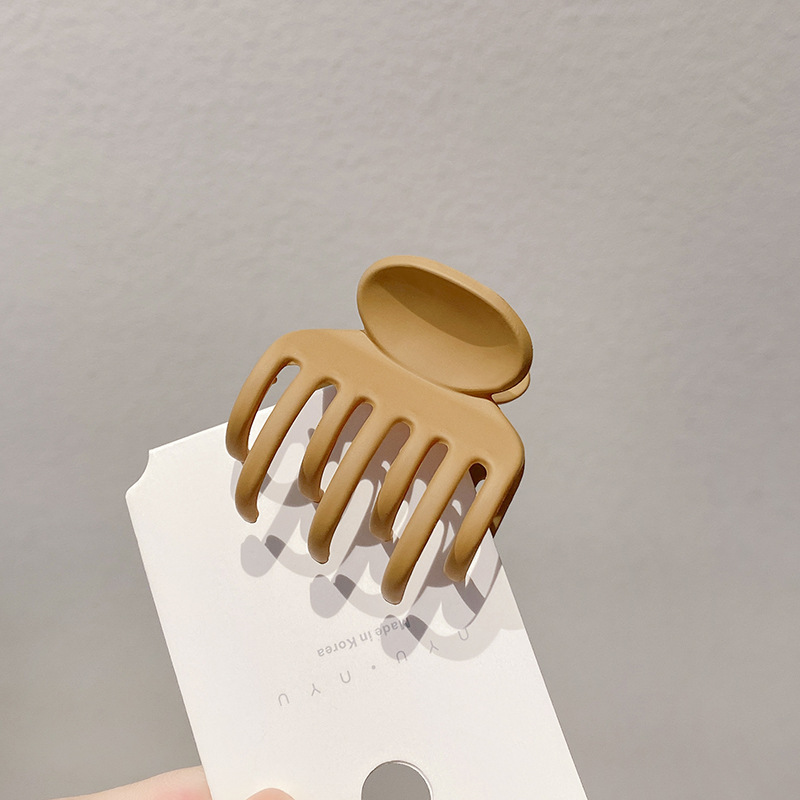 Cascada alta cola de caballo artefacto fijo clip pequeño horquilla femenino 2025 nuevo sombrero de clip de sentido avanzado en la parte posterior de la cabeza