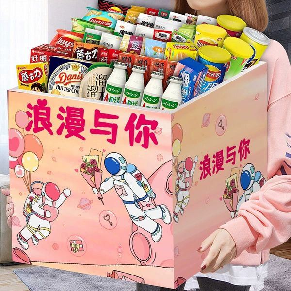 Большой набор: 4 бутылки AD кальций, 4 бутылки Wangzai, Crown Cookie