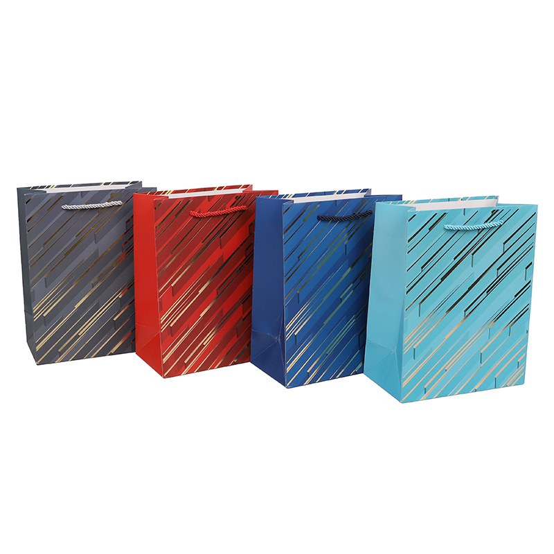 新款烫金工艺礼品包装袋现化批发