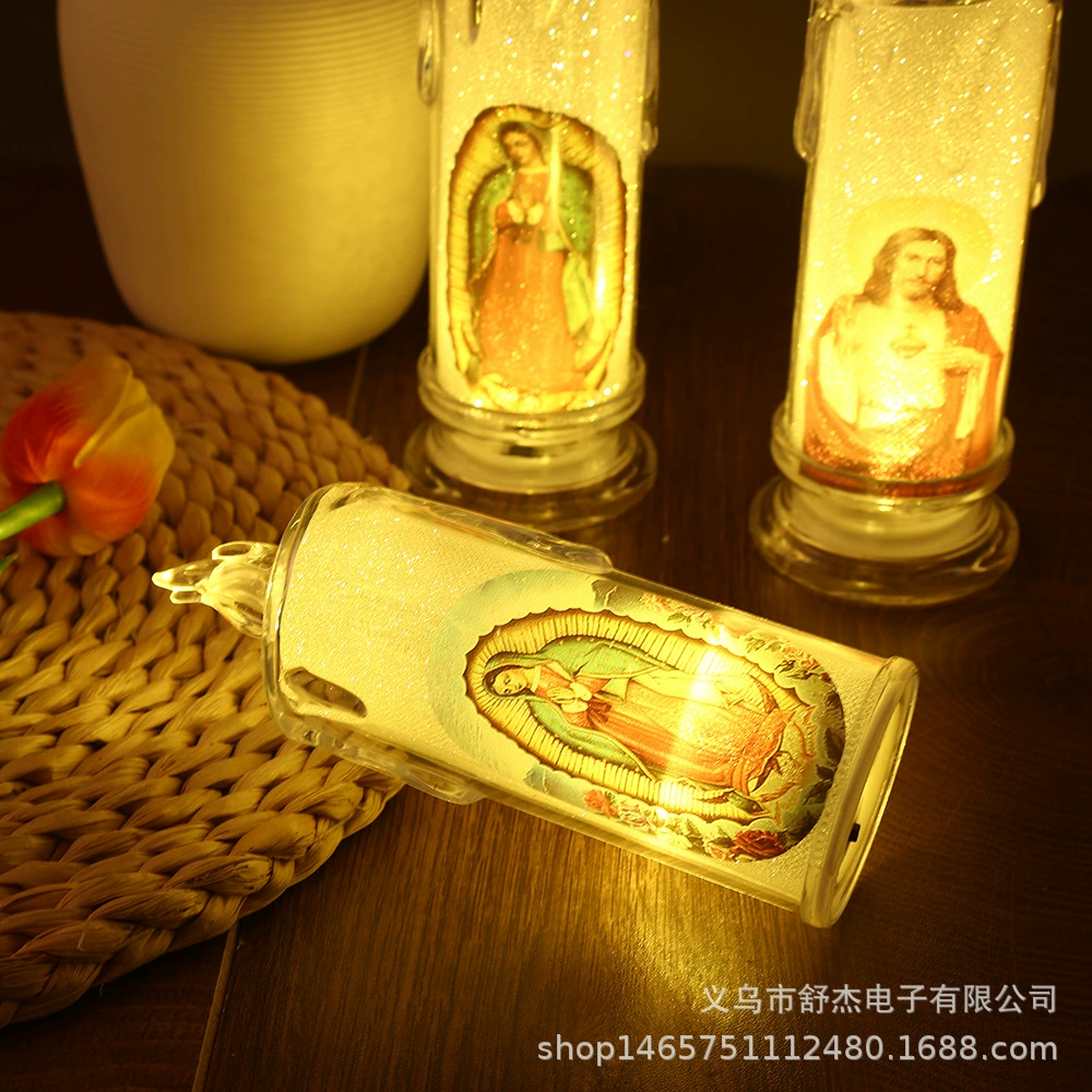 Electronic atmospheric candle, night light, wholesale