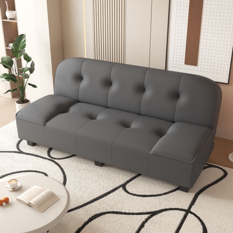 Sofa Bed Foldableable All-In-One Dual-Purpose 2025 New Living Room Small Apartment Home Rental House Simple Leather Sofa