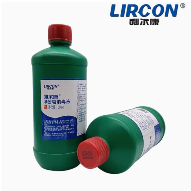 Lierkang 크레졸 비누 소독제 500ml/병--1병