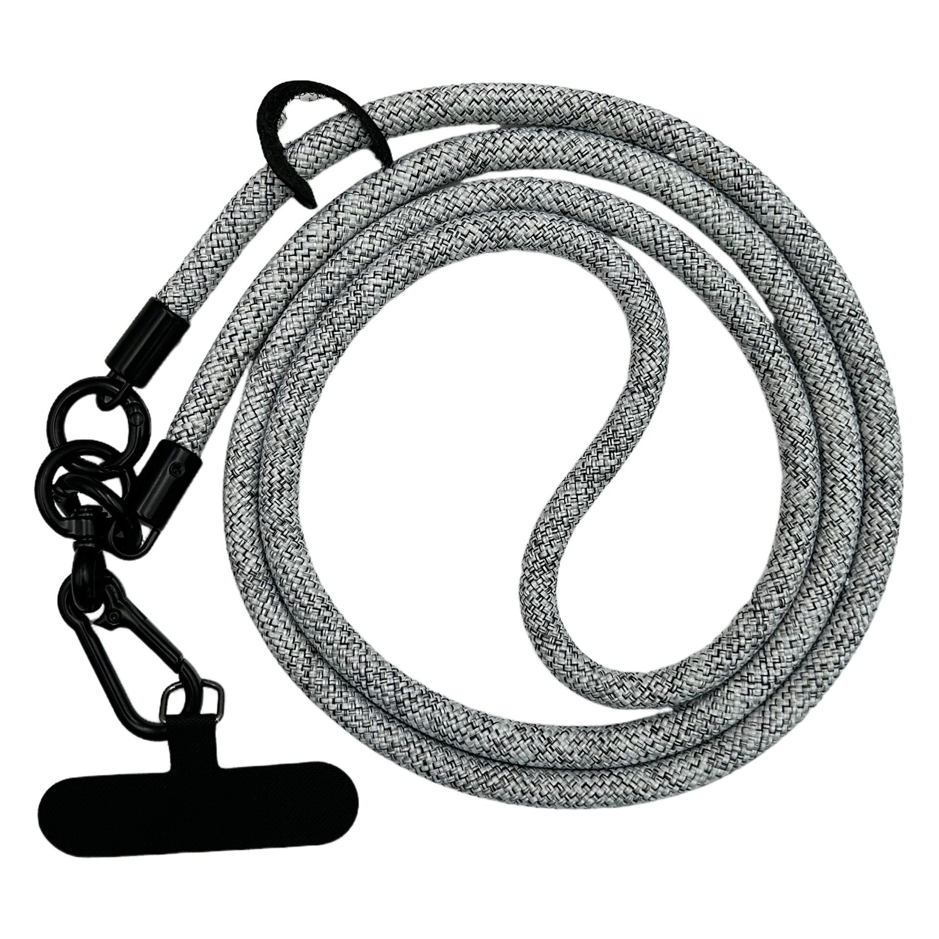 【55#색상] 120cm 조절 불가 휴대폰 끈 + 프리 클립