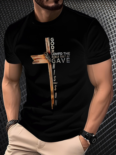 2025 Western and European Cross-Border Amazon Foreign Trade Hot Selling 3D Digital Printing Leisure Trend Series Men's T-Shirts