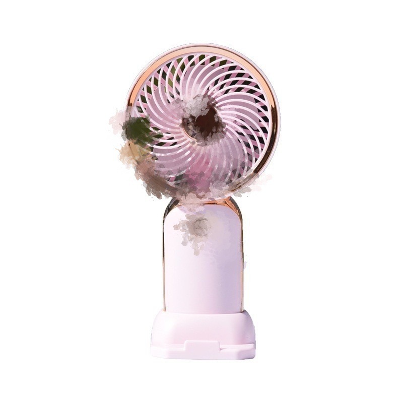 クロスボーダー爆発果物の花は扇風機を持って携帯してUSB充電します。|undefined