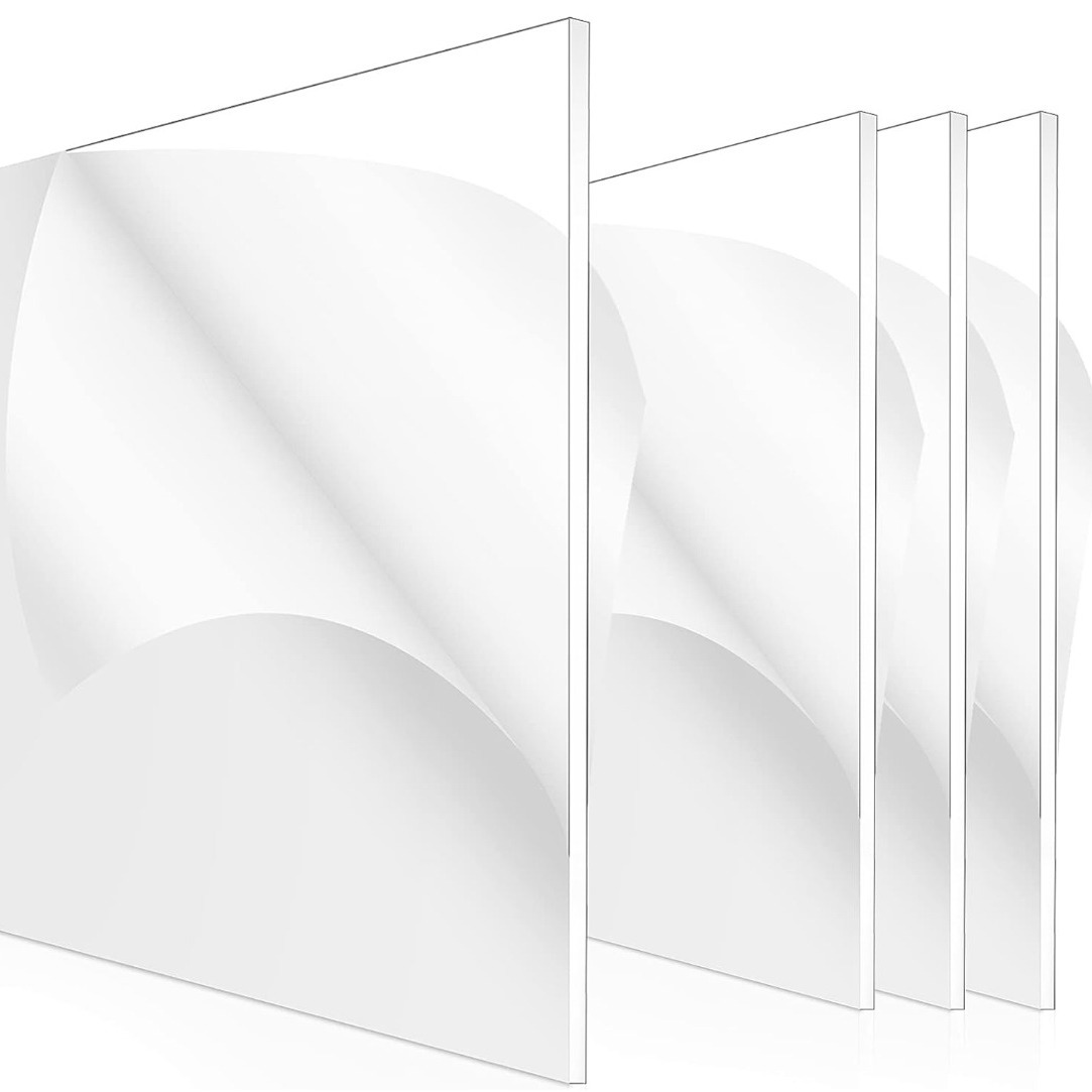 高透明亚克力板异形激光方形有机玻璃塑料隔板热弯uv打孔雕刻加工