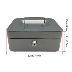 Cross-border new creative cute hand-held storage box Large coin bank storage box Coin box money box
