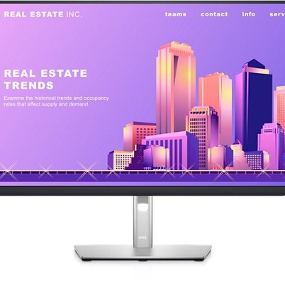 Dell P2725H 27inch Monitor Office Display 99% Srgb Adjustable and Rotatable Monitor