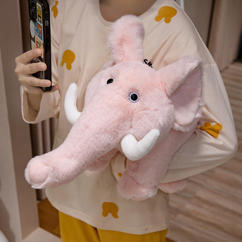 Elefantes transfronterizos muñecas de peluche muñecas de tela lindas muñecas de imitación para niños muñecas tranquilizadoras regalos del día de los niños