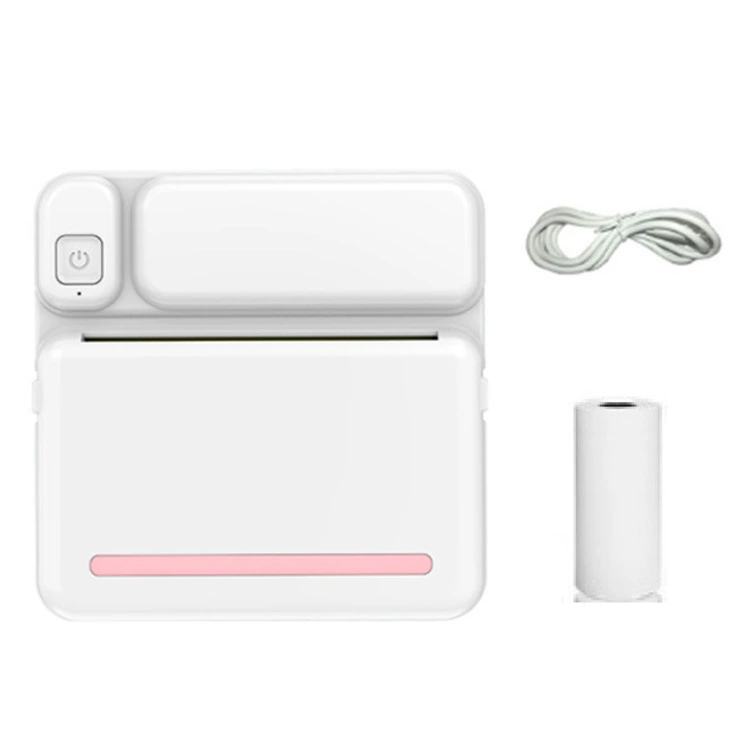 Handheld Photo Printer Mini Portable Thermal Printer, Cute Cat Design, Models A8C/C19/C25