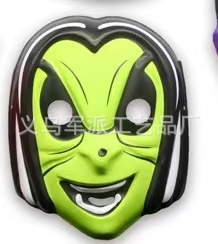 绿面具