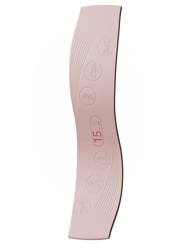 Yoga banda de resistencia Silicona banda elástica anillo de resistencia fitness Squat entrenamiento de fuerza Melocotón Hip anillo de cadera banda de tensión