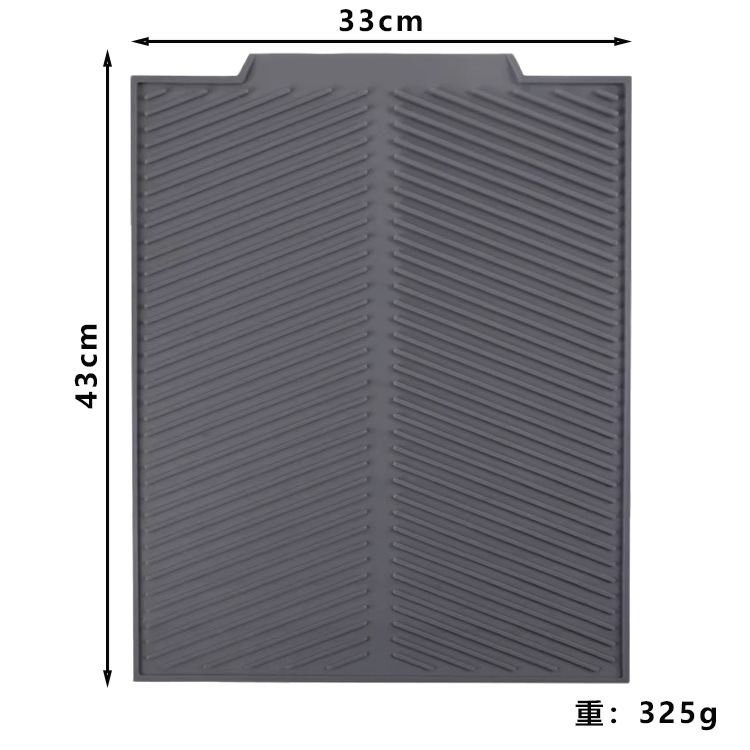 그레이 대형 배수 매트 325g