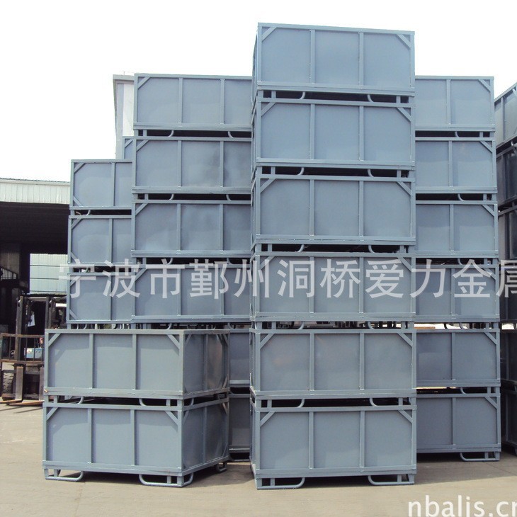 宁波金属周转料箱金属料箱汽车零部件运转箱宁波自主厂家防锈耐用