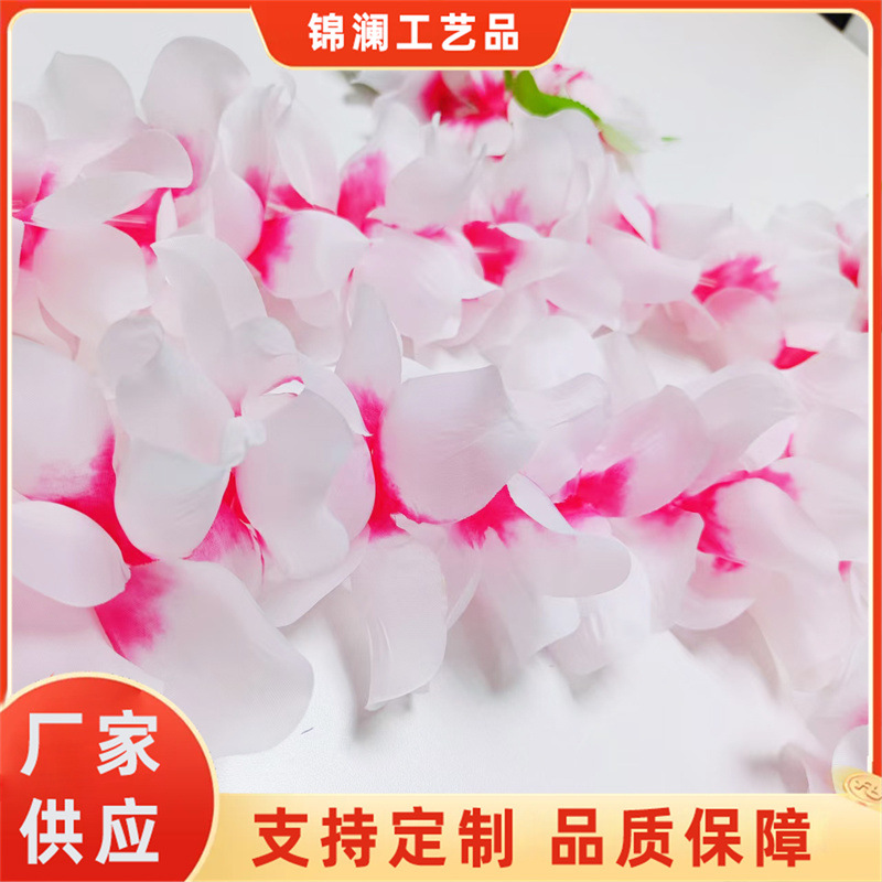 Venta al por mayor de guirnalda hawaiana, guirnalda de color mixto, guirnalda de carnaval, fiesta de disfraces, fábrica de guirnaldas