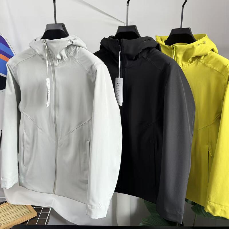 Outdoor hooded jacket with full seam sealing, versatile jacket for commuting and hiking, softshell windproof and waterproof coat