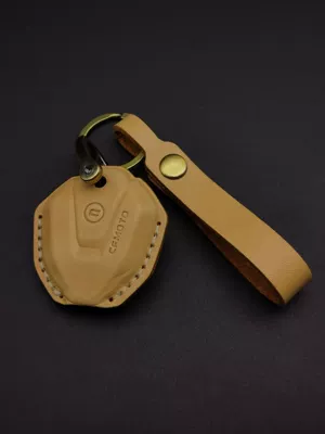 Suitable for spring Static Rod/Key Bag - original-leather-color