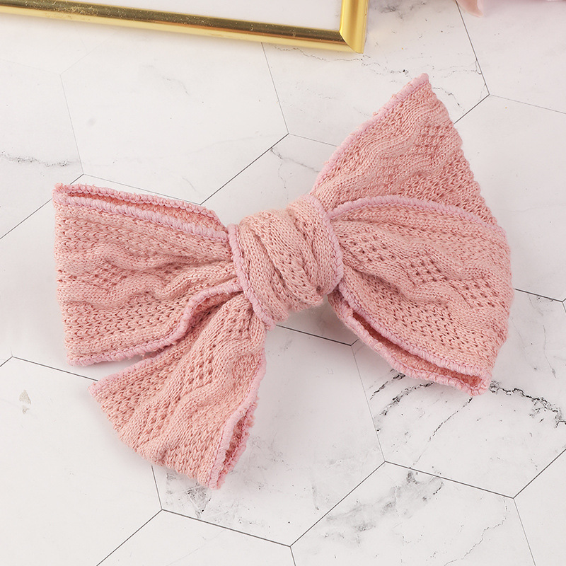 Wool Big Bow Hairpin display picture 3