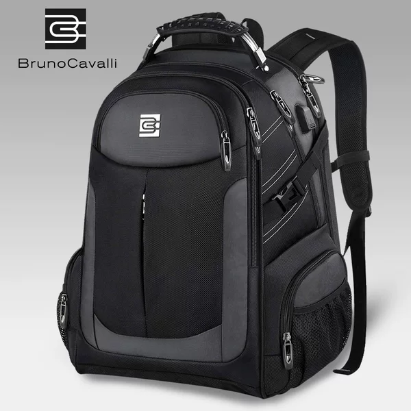 High-End Backpack, Men's Large-Capacity Business Travel Bag, Multi-Functional Laptop Bag, Women's School Bag