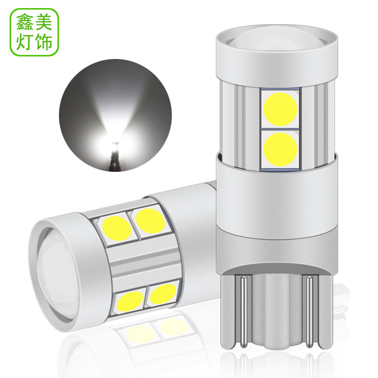 厂家供应 汽车LED示宽灯T10-3030-9SMDled轮廓灯日行灯高亮大功率