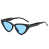 Fashionable trend sunglasses, brand glasses solar-powered, cat's eye, European style