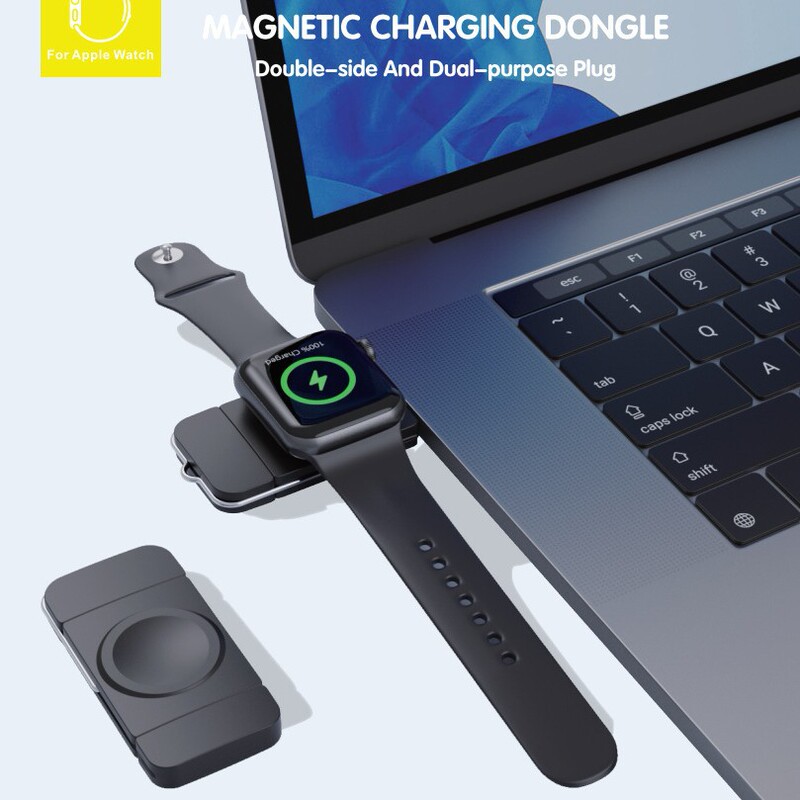 Watch Charger Is Suitable for Original Apple Watch 1~11 Se Ultra Usb-A Usb-C Dual Interface