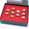 Naruto Organizer Ninja Ring Gold and Silver 10 Ring Four Sets (Zhu Qingli) Anime Peripherals