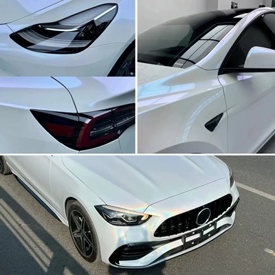 Car paint protective film Color-Changing Film Ppf in White