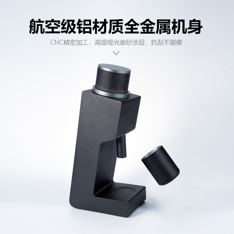 VS3 커피 그라인더 이탈리아 핸드 브루 커피 그라인더 38mm 6 코어 콘 나이프 무단계 조절 전기 커피 그라인더