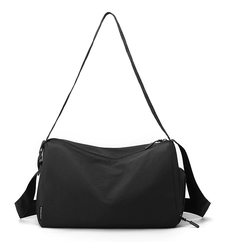 Nylon sports sports bag for leisure, pillow one shoulder