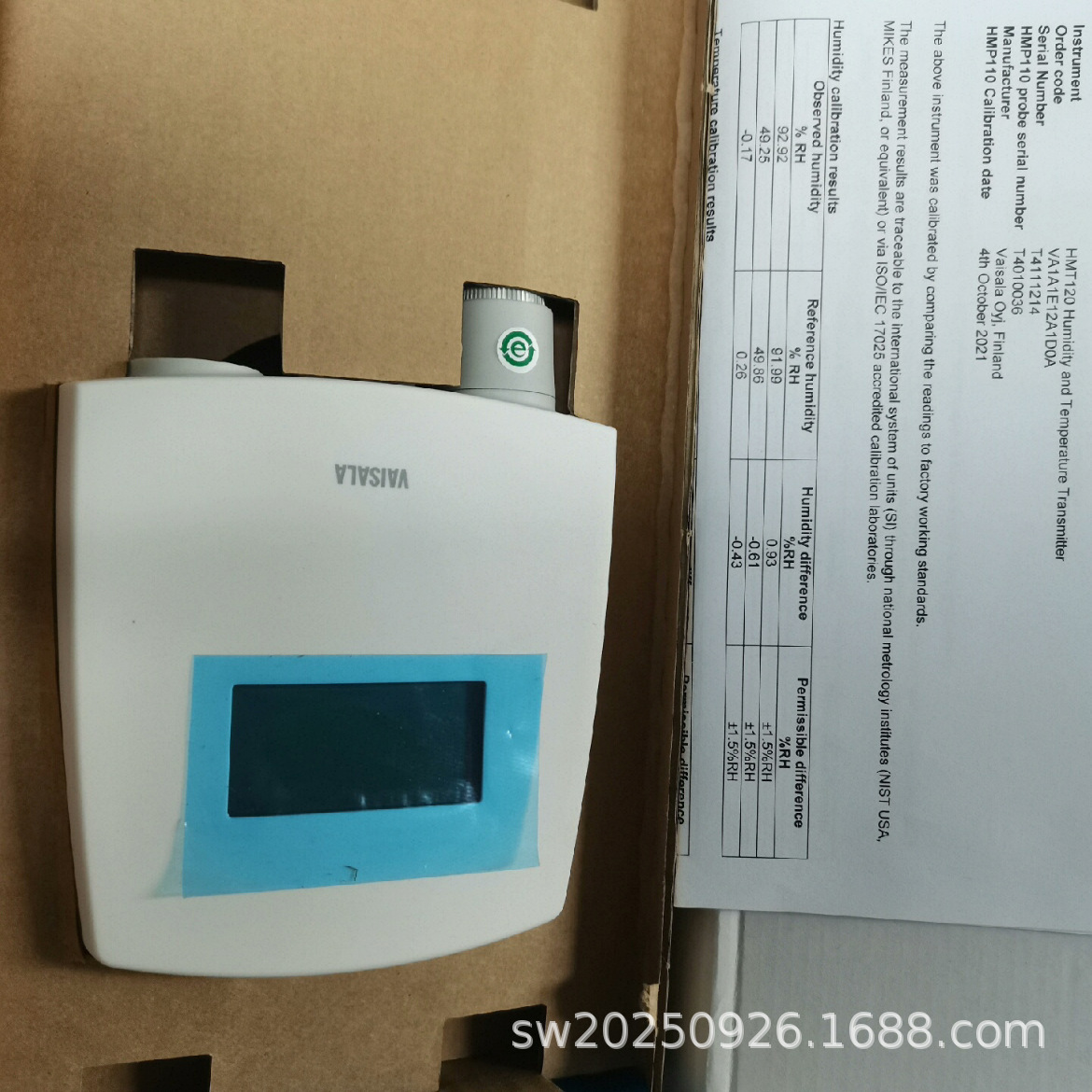 VAISALA维萨拉变送器 DMT341 全新现货优惠议价