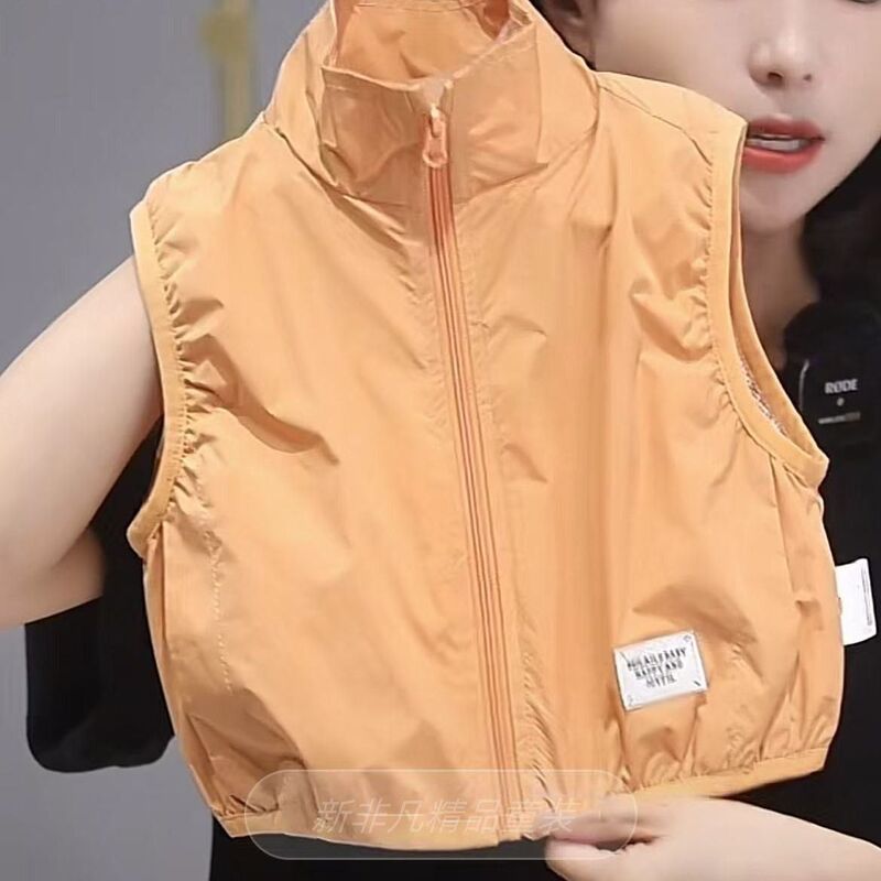 2026 New Children's Vest Windproof Waterproof Spring and Autumn Style Baby Sleeveless Vest Toddler Top Fashionable Versatile