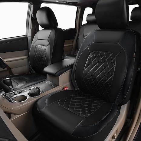 Cross-border best-selling single-line diamond-pattern car seat cover, solid color leather seat cover, full-cover universal car seat cushion cover wholesale
