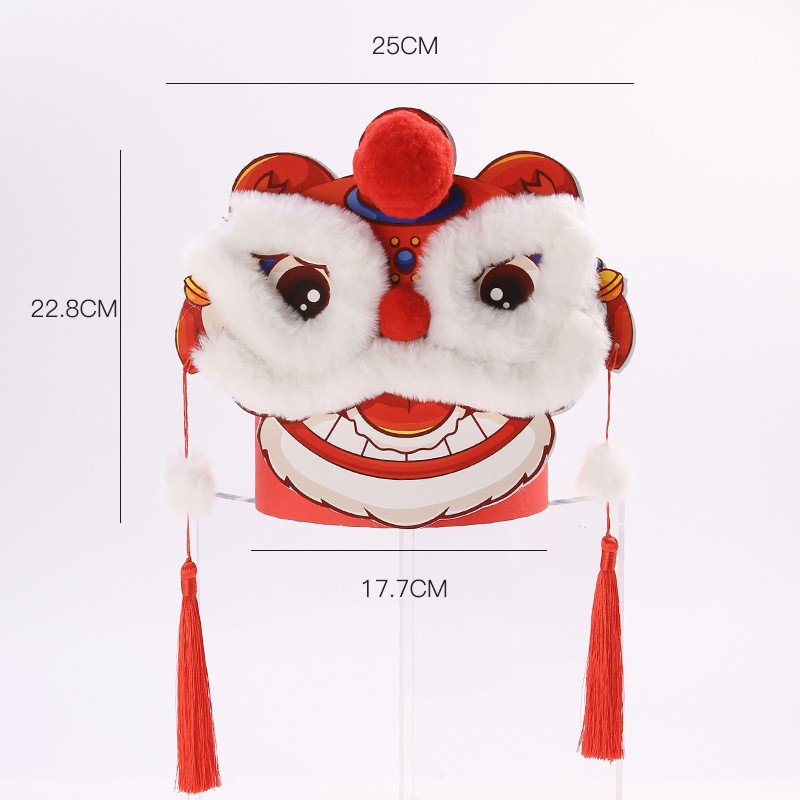 Barril de bendición de Año Nuevo al por mayor barril de abrazo rojo estampado redondo barril de flores barril vacío barril de hivernace material de arreglos de flores